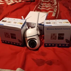 Wireless Network Camera in White
